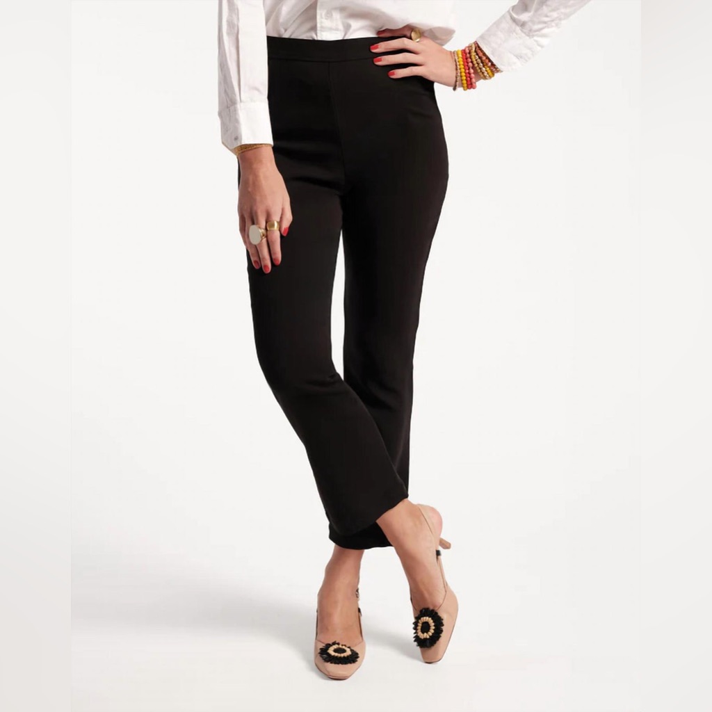 Frances Valentine New York Black Quincy Pant Size Small New With Tags Slim Fit